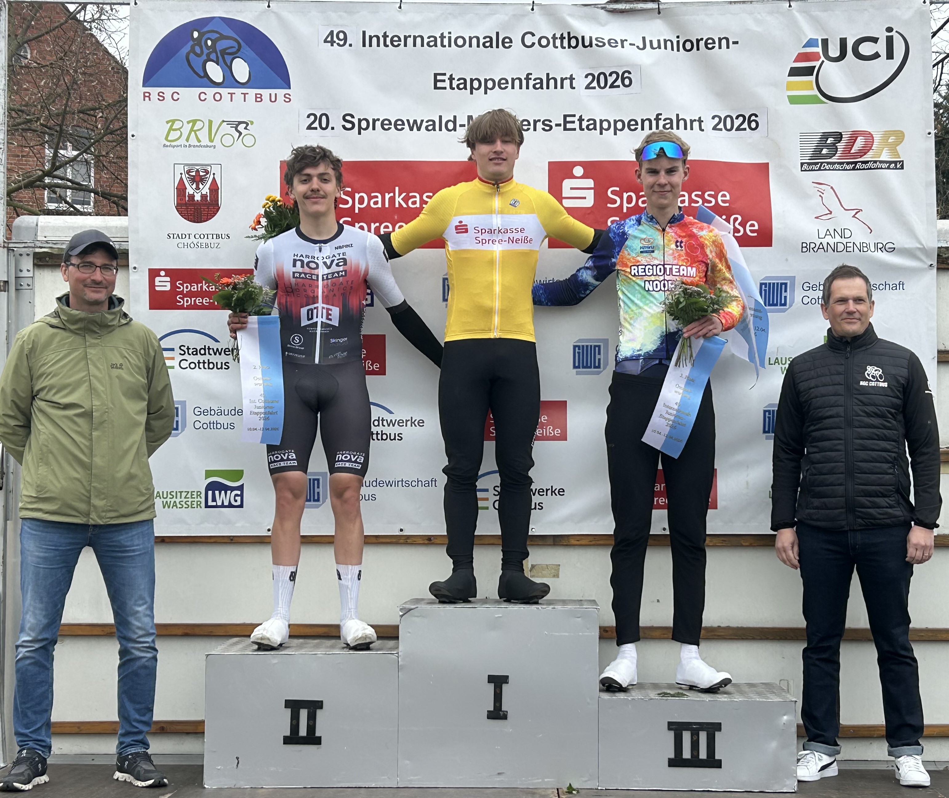 Onno Bieberle ist Sieger der Cottbuser Junioren-Etappenfahrt 2026