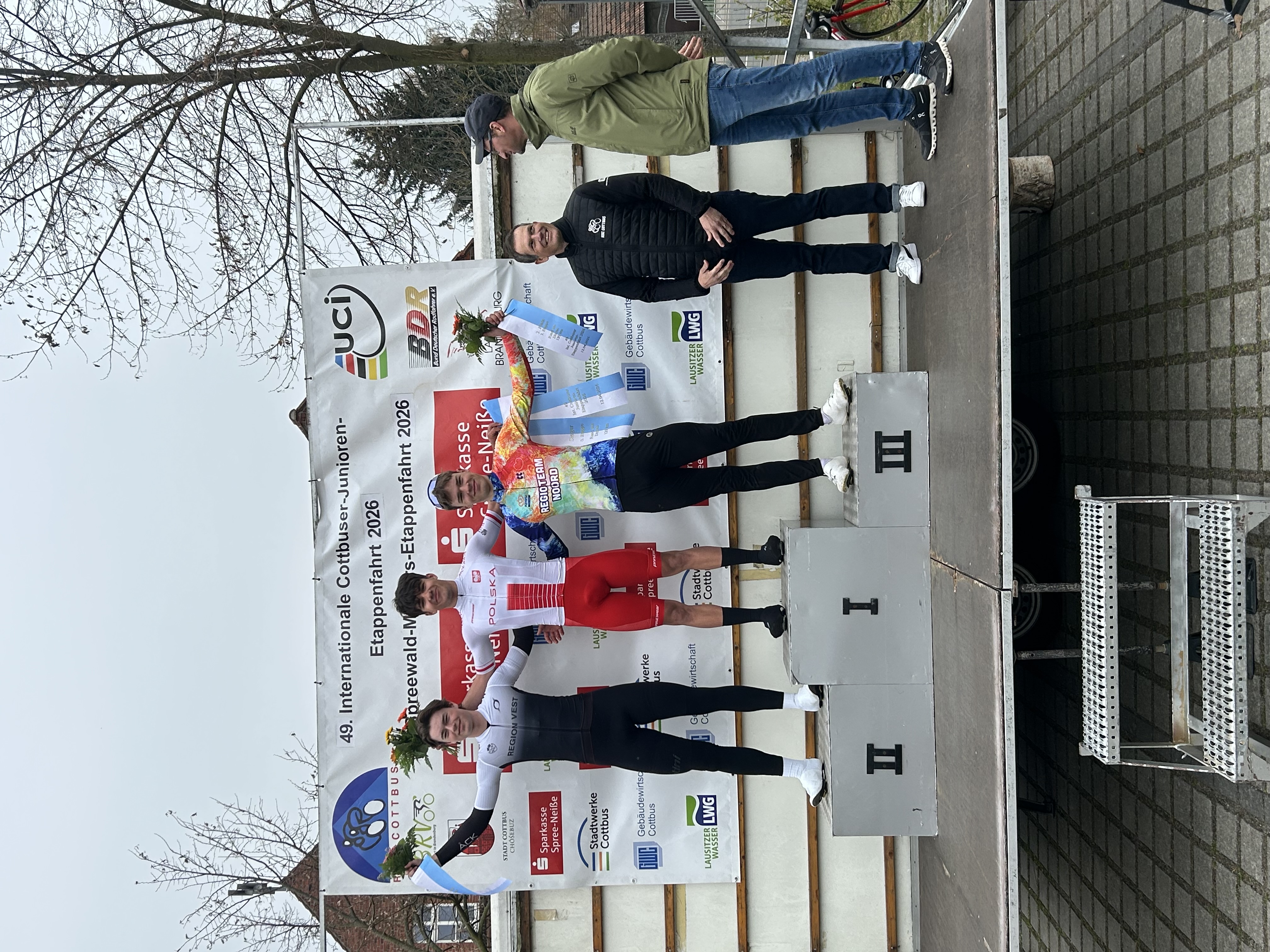 Onno Bieberle ist Sieger der Cottbuser Junioren-Etappenfahrt 2026