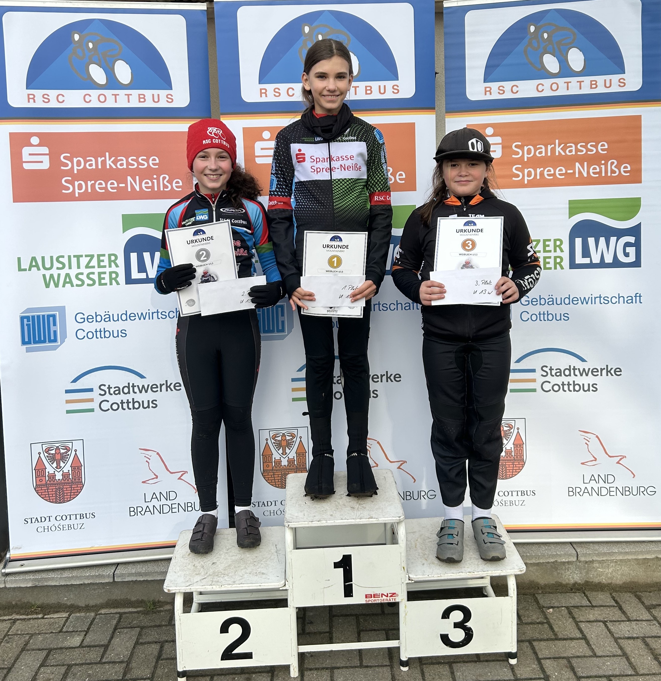 Siegerinnen U13 w