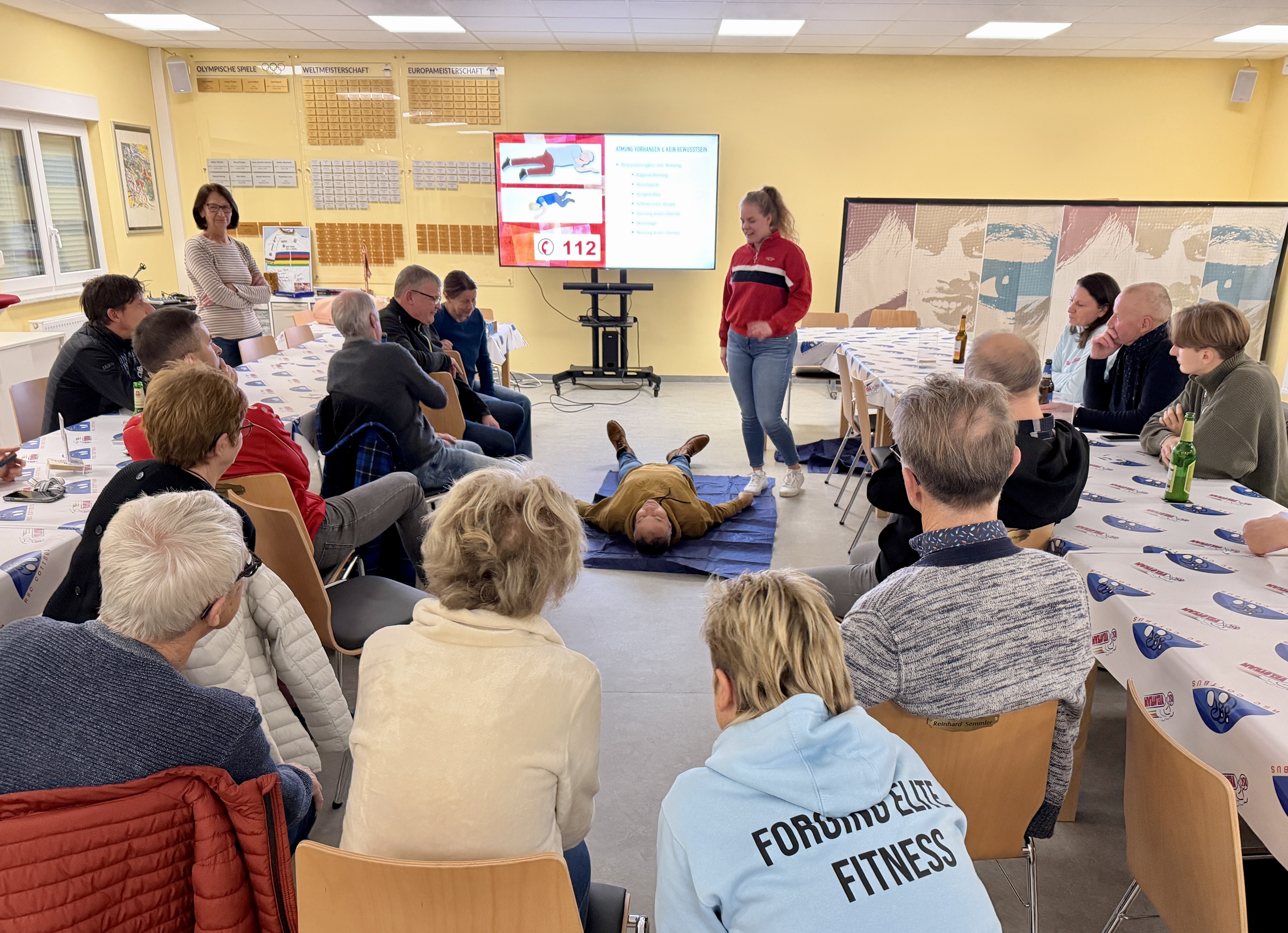 Erste Hilfe-Kurs im Veloteam